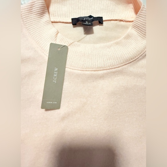 J. Crew Light Peach Women's Sweatshirt Size S - Picture 4 of 6